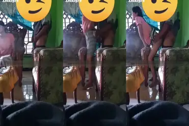 Gadis Cantik Pasrah Goyang Ruang Tamu Crot