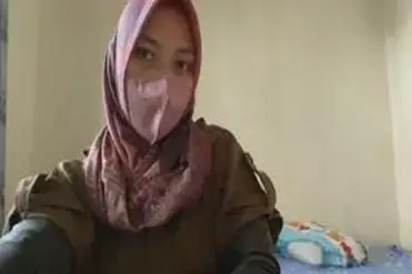 Ukhti Mukena Cantik Live Bersantai Kasur